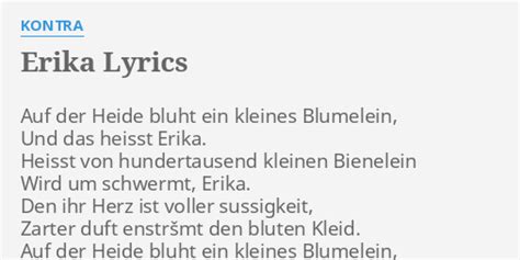 erika song lyrics